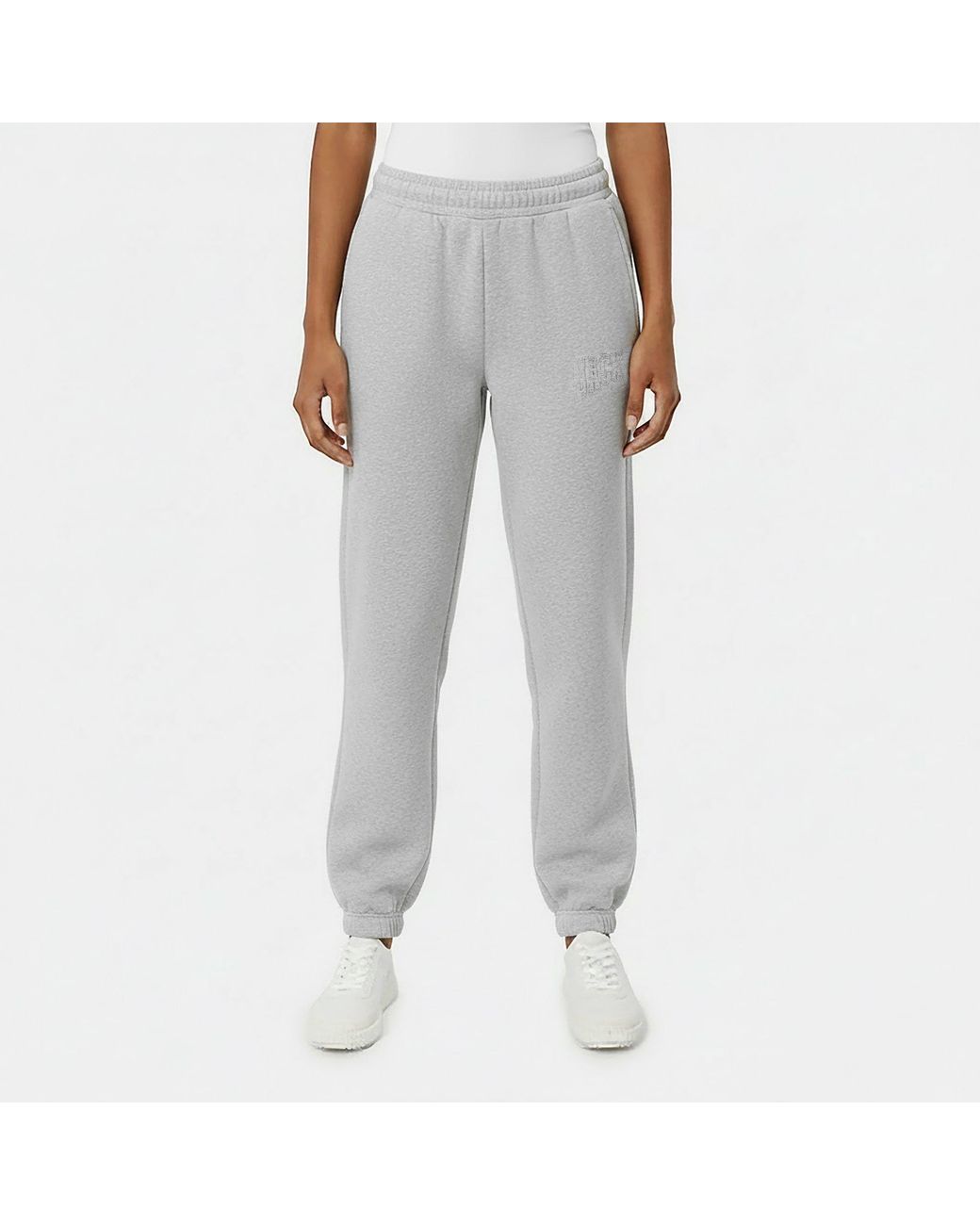 Jack Wills Gray Closed Hem Fleece Joggers