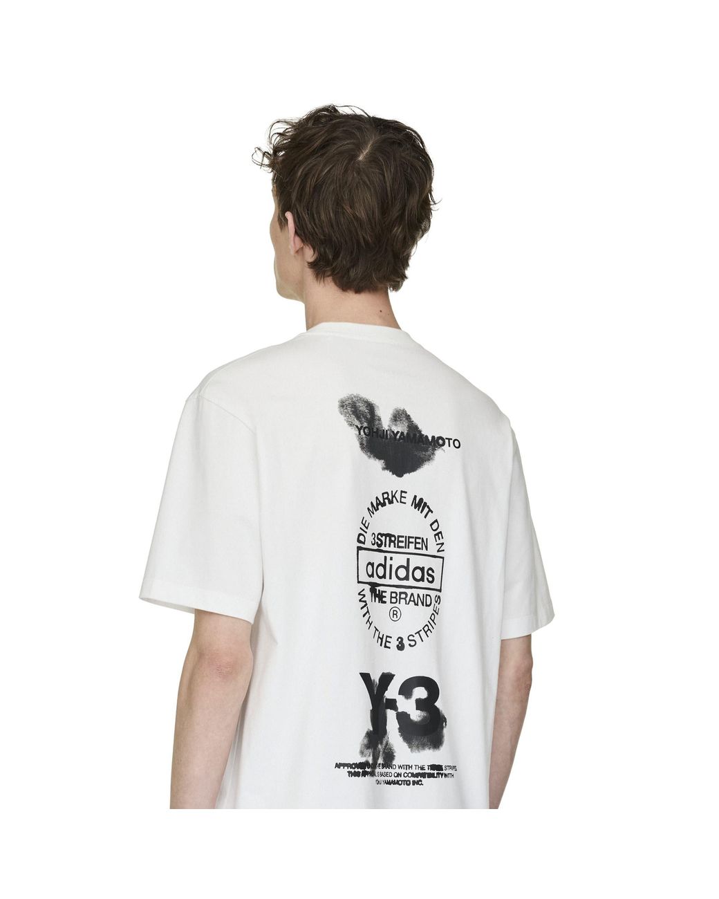 Y-3 White T-Shirt for men