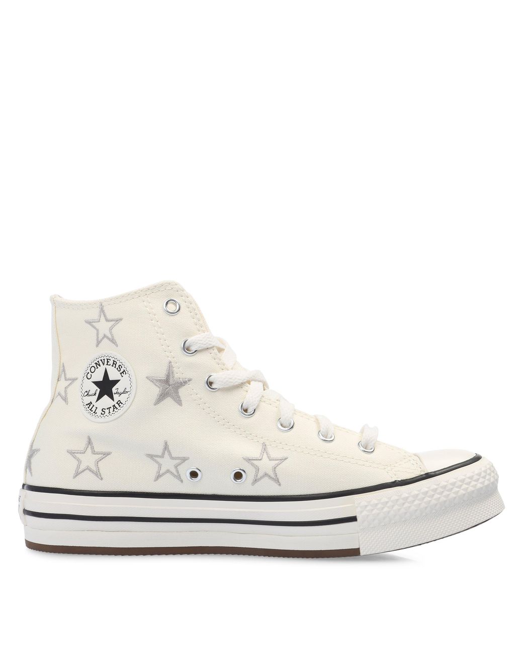 Converse White Chuck Taylor All Star Eva High-Top Trainers