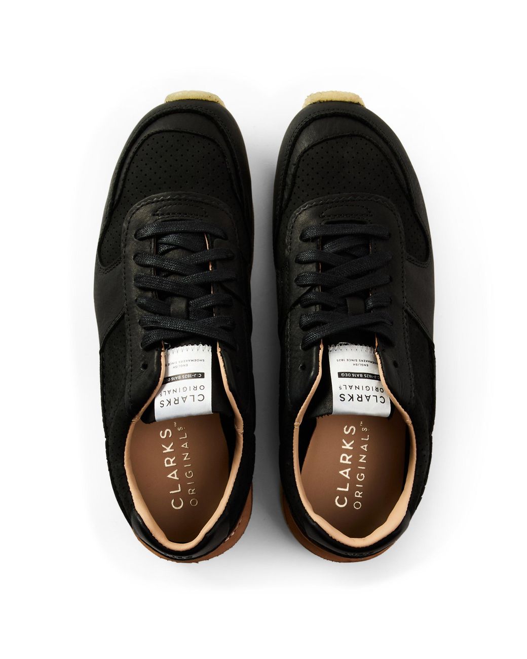 Clarks Black Tor Run Trainers for men