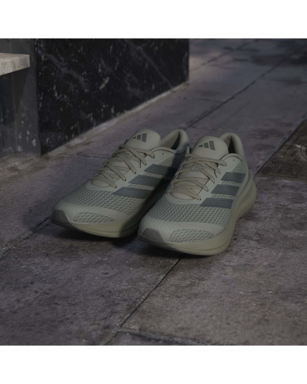 Adidas Green Runfalcon 6 Runners for men