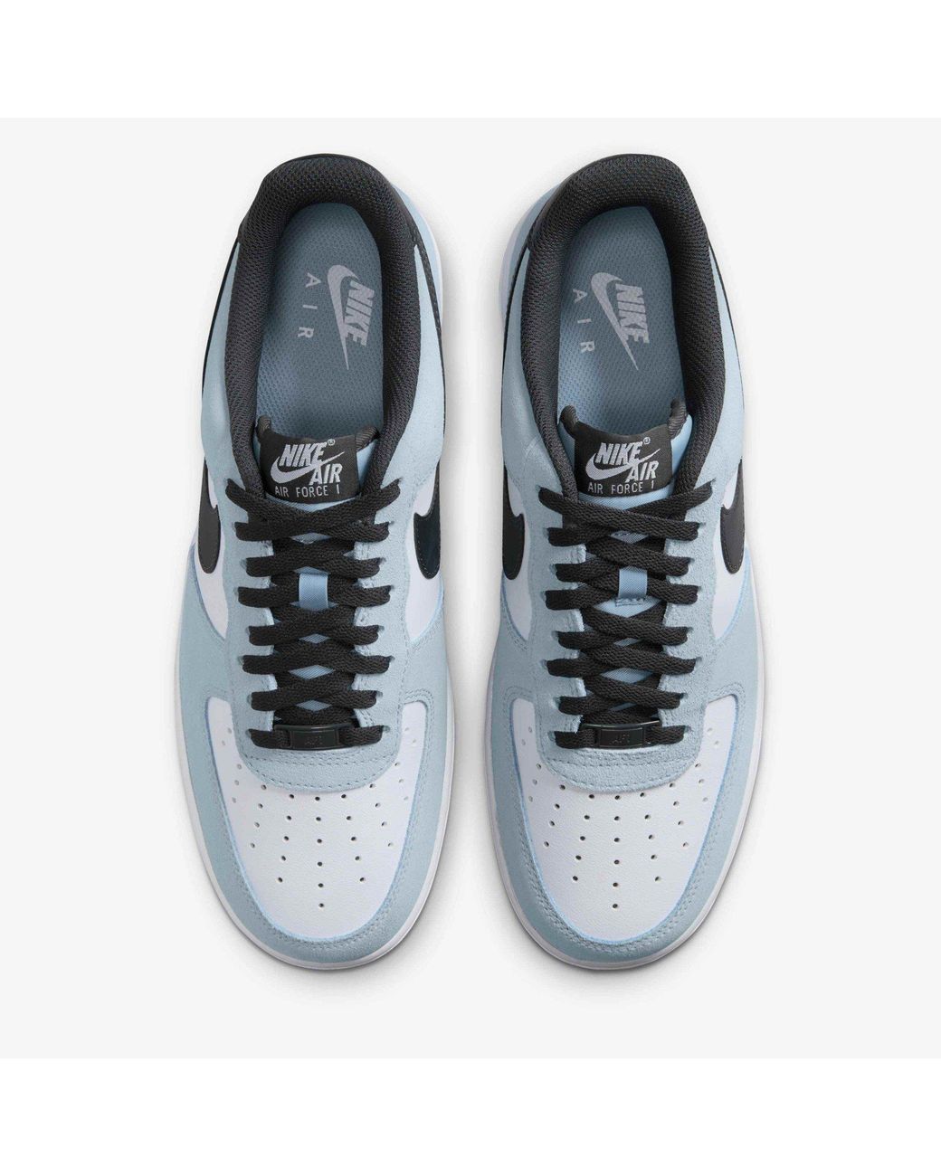 Nike Gray Air Force 1 07 Lv8 Trainers for men
