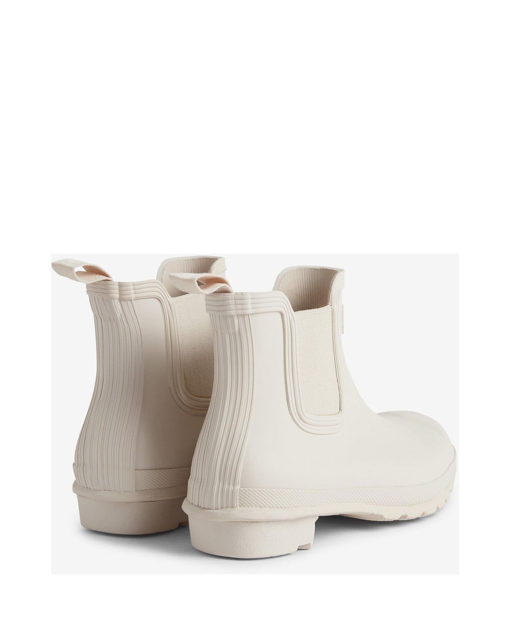 Hunter White Original Chelsea Boots