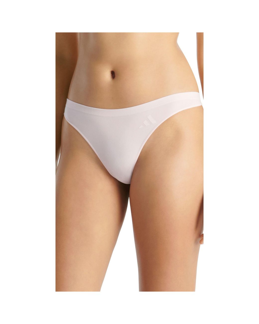 Adidas Black Low Rise Thong 3Pk