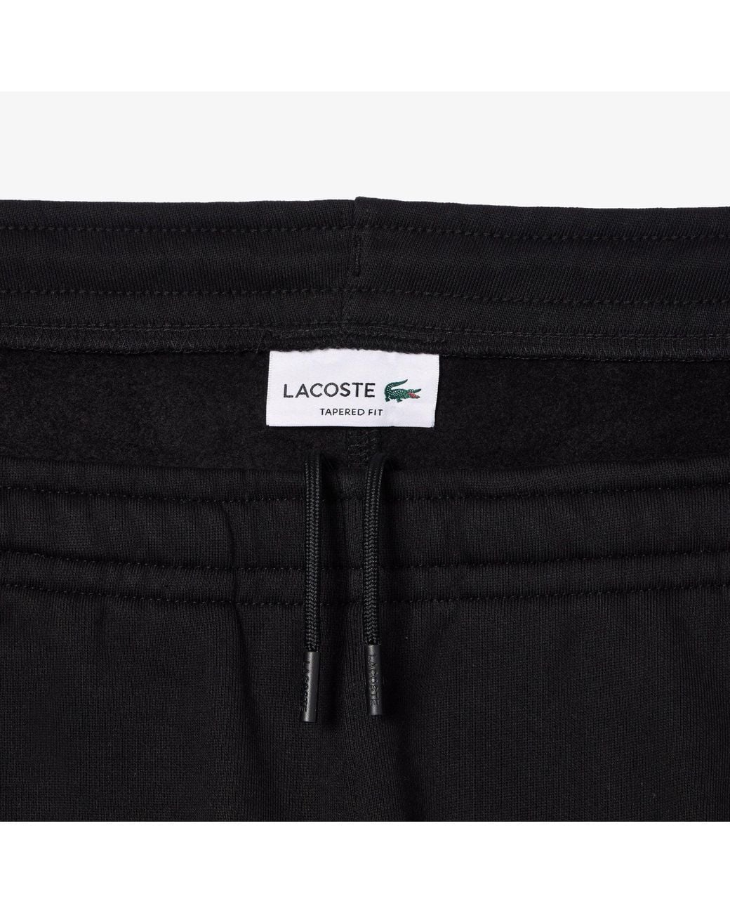 Lacoste Black Tsuit Trousers for men
