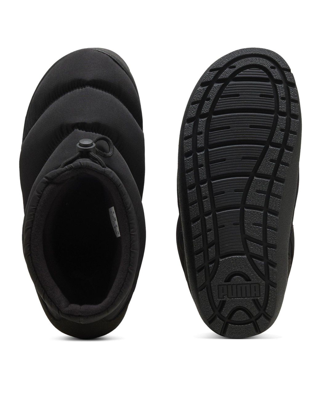 PUMA Black Tuff Terra Hi Boot Slippers for men