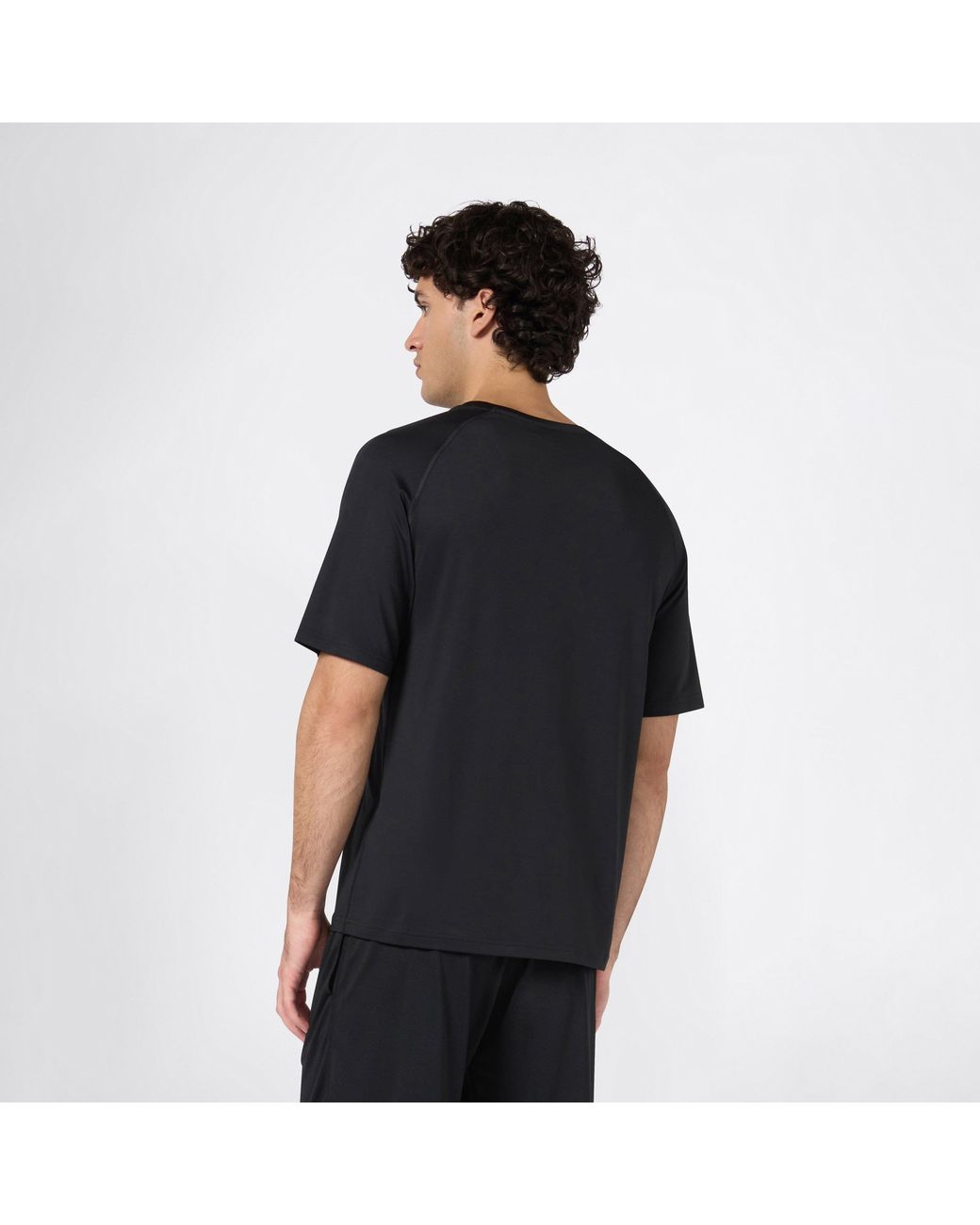 Champion Black Short Sleeve Performance Gym Top for men