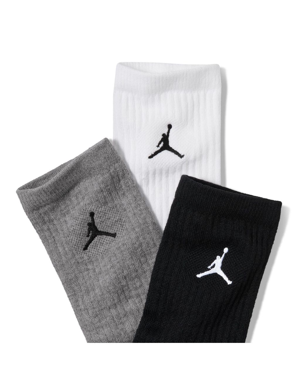 Nike White Everyday Crew Socks (3 Pairs)