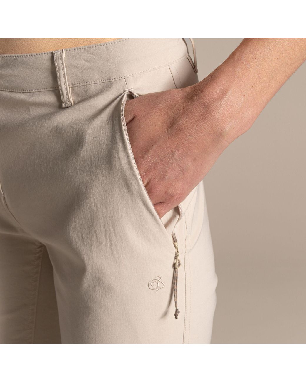 Craghoppers Natural Kiwi Pro Iii Cropped-Leg Trousers