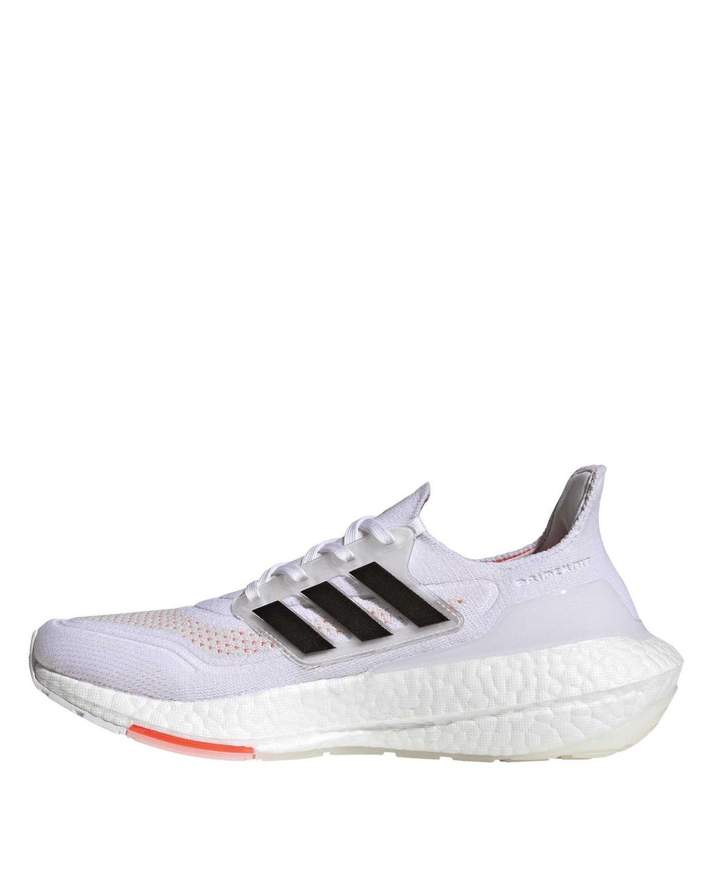 Adidas White Ultraboost 21 Running Shoes