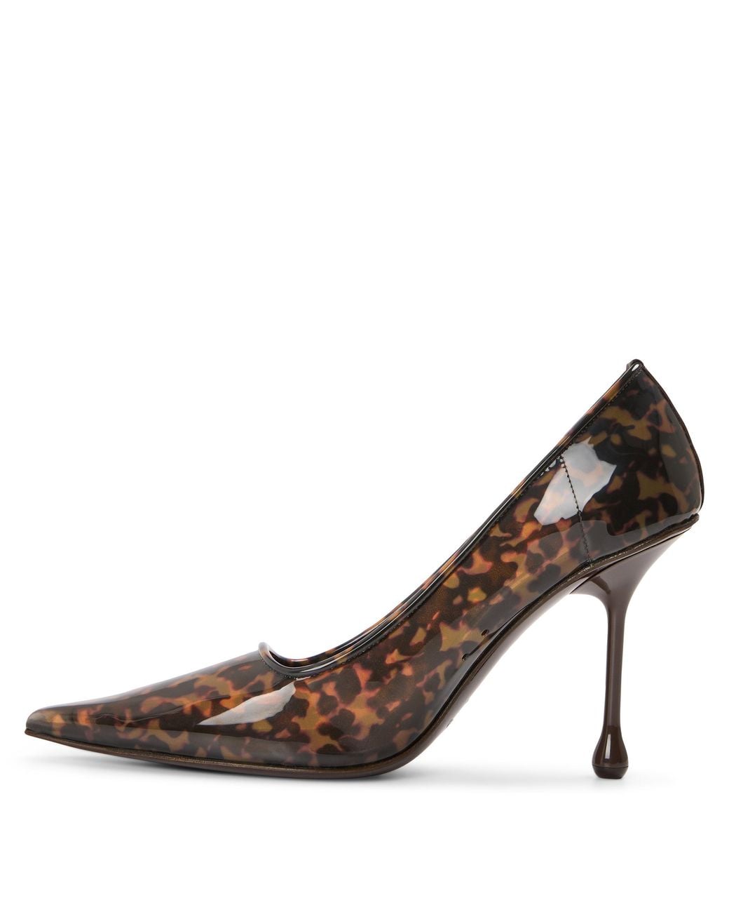 Jimmy Choo Brown Ixia 95 Pointed-Toe Stiletto Heels