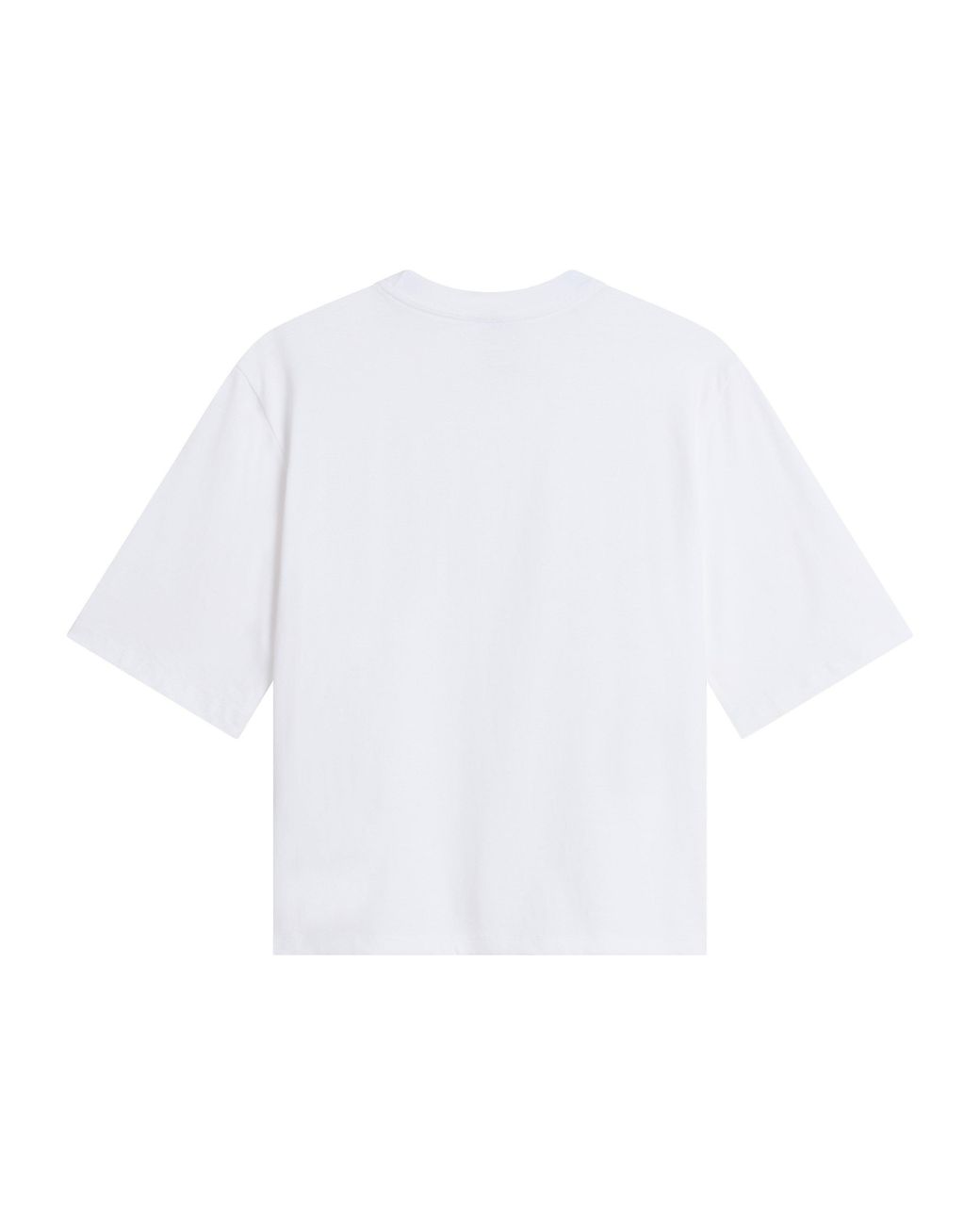 The North Face White Tnf Essential Simple Dome Boxy Relaxed T-Shirt