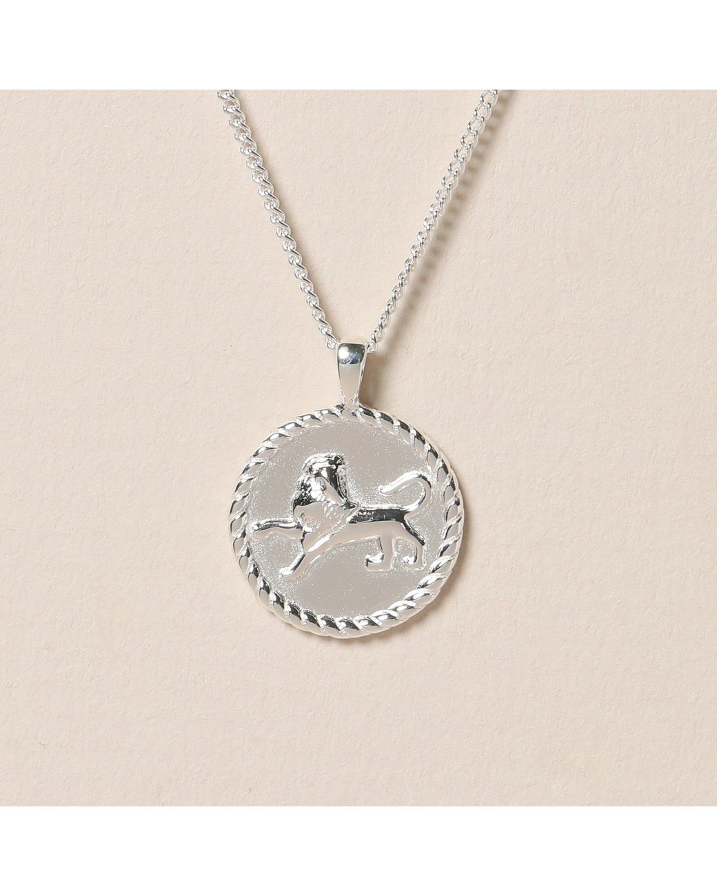 Simply Silver White Sterling 925 Zodiac Pendant