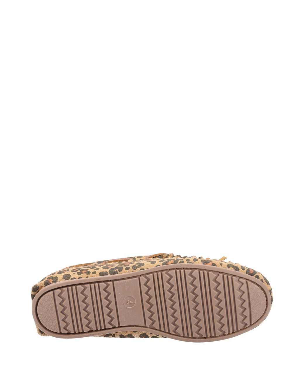 Hush Puppies Natural Allie Suede Moccasin Slippers
