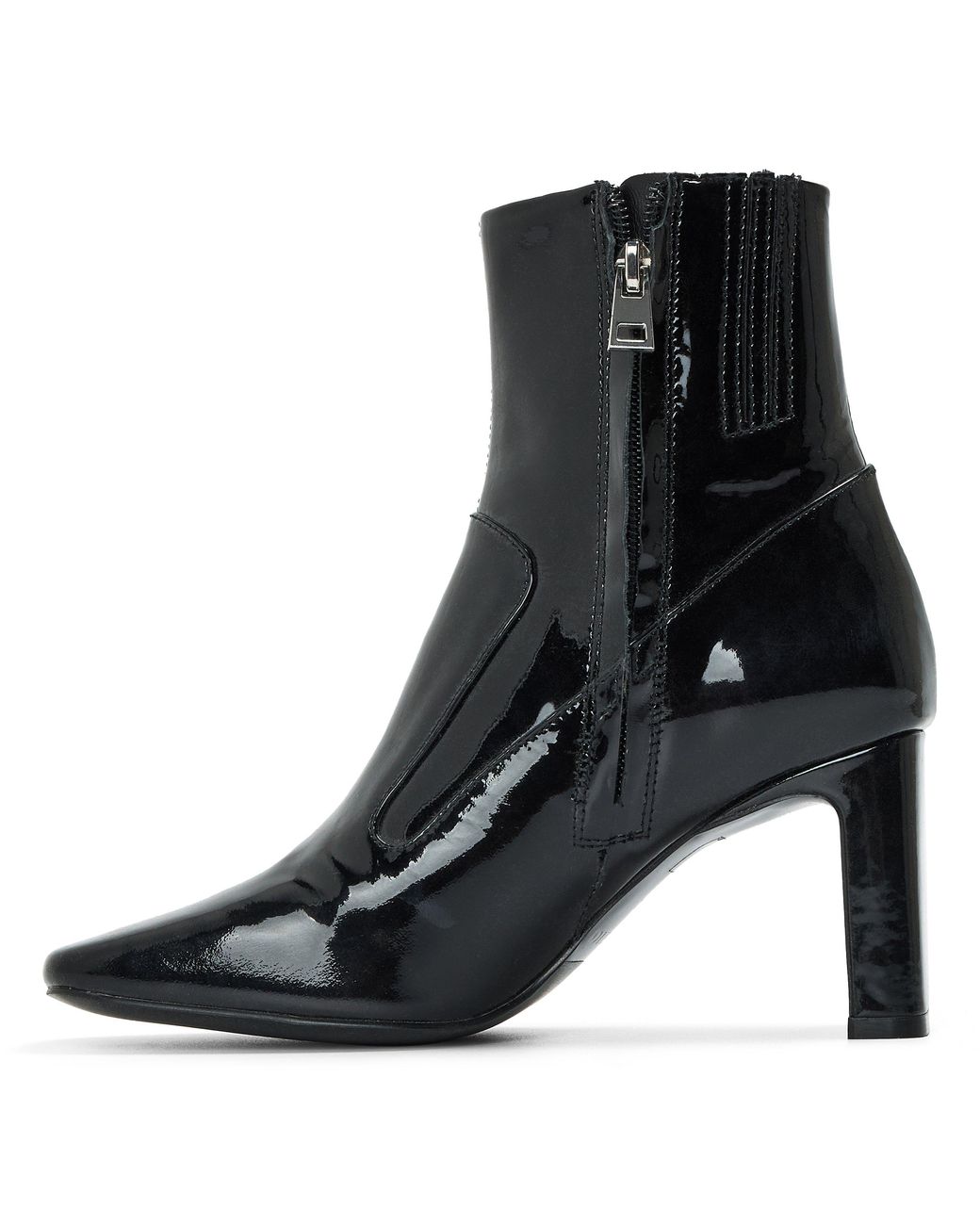 DIESEL Black Millenia Ankle Heeled Boots
