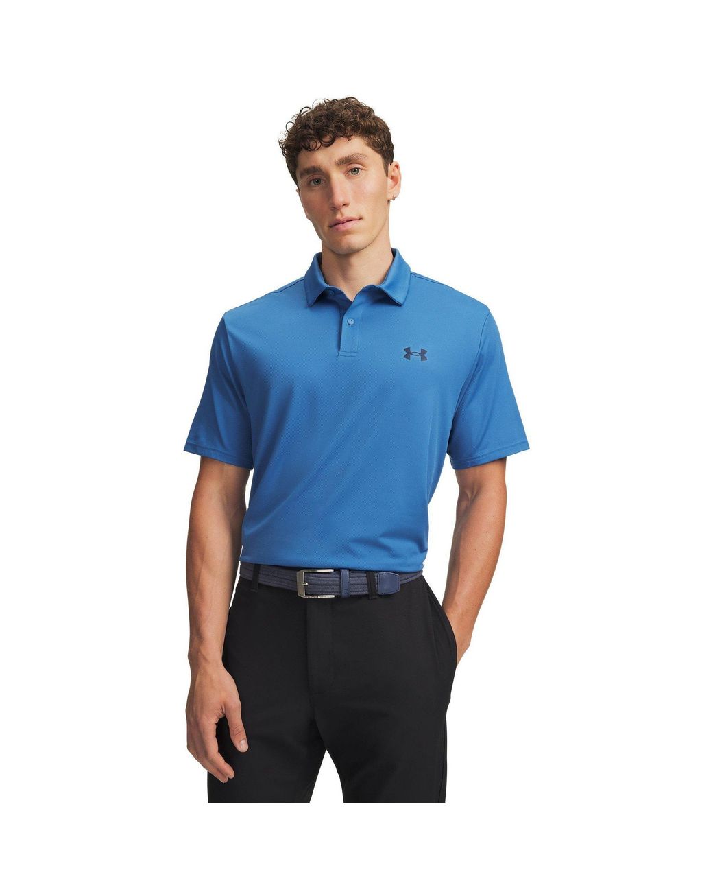 Under Armour Blue Matchplay Polo Opal Academy for men