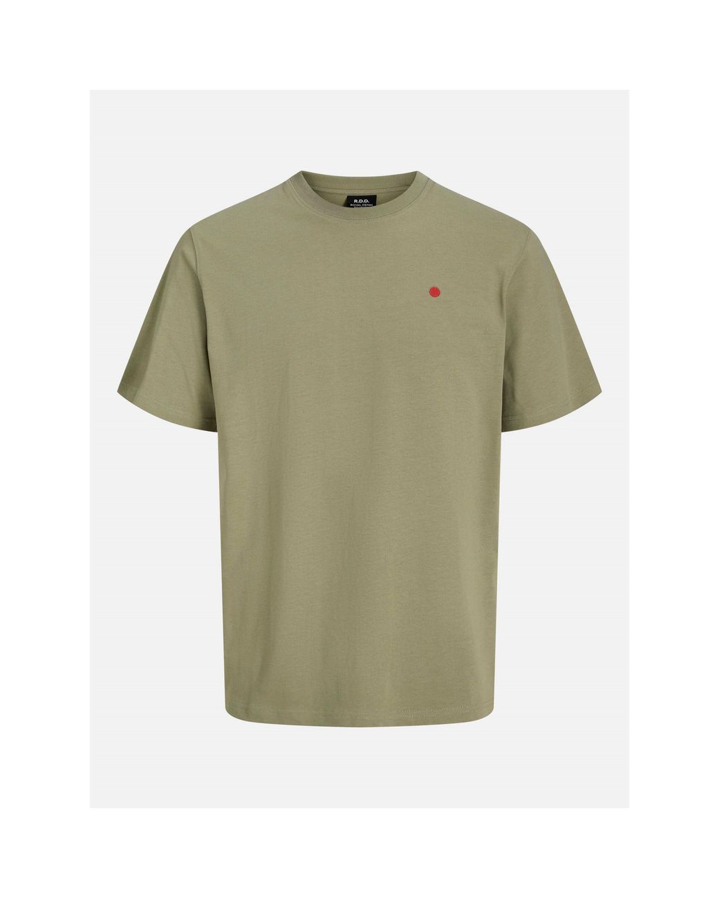 Jack & Jones Green Crew Neck Tee Short Sleeve T-Shirt for men