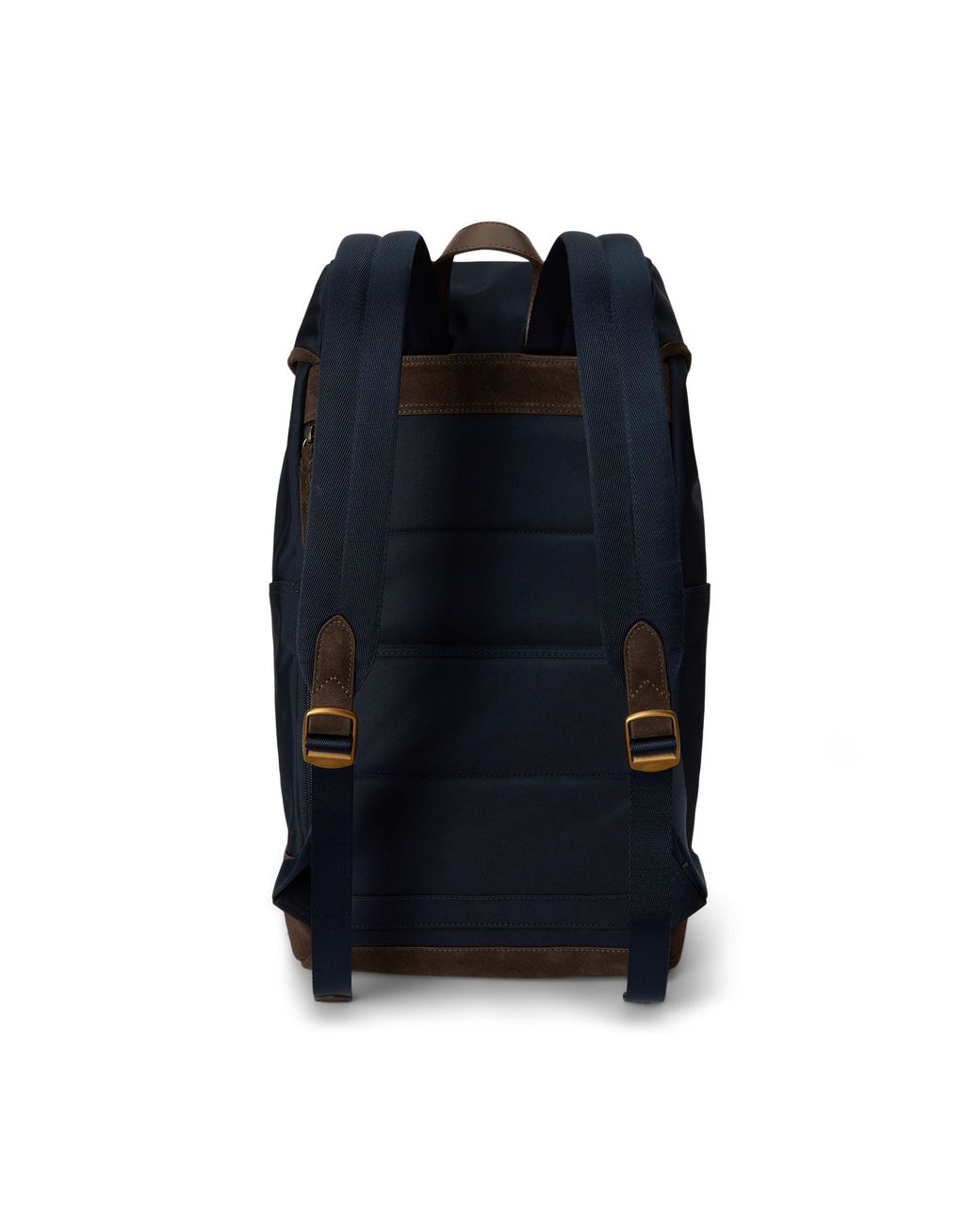 Polo Ralph Lauren Blue Suede Trim Large Backpack for men