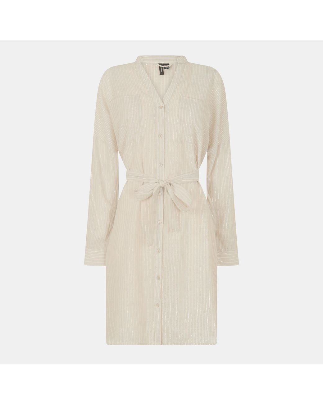 Vero Moda Natural Ines Shirt Drss