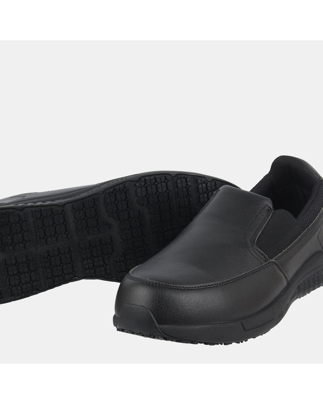 Dunlop Black Troy Synthetic Memory Foam Occupational Shoes for men