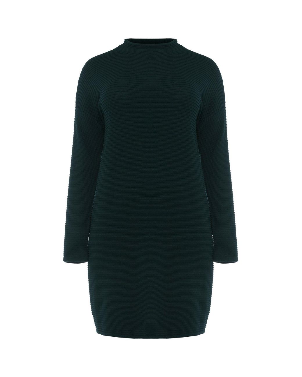 Phase Eight Green Azera Plain Textured Knit Dress