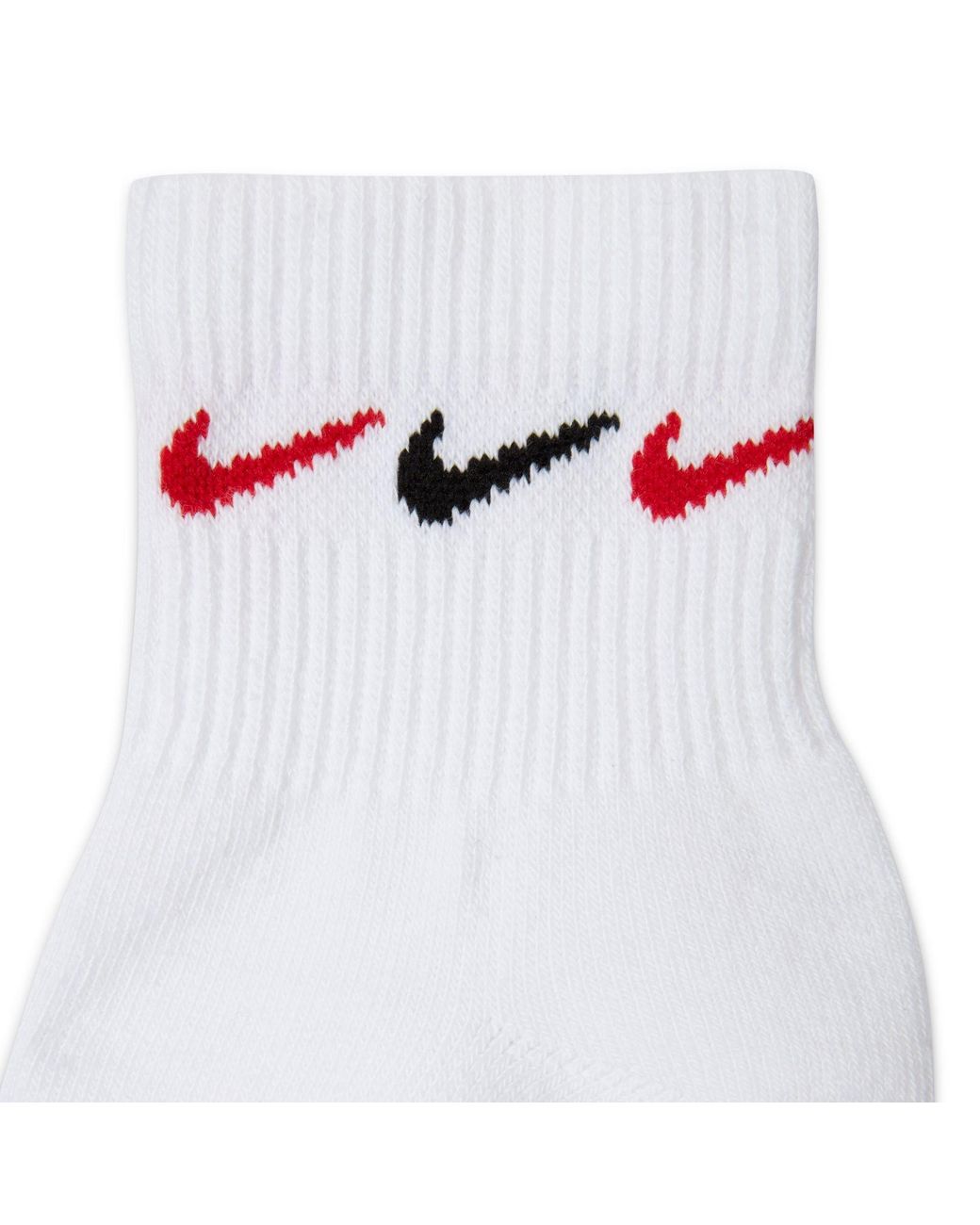 Nike White Everyday Plus Trainer Socks for men
