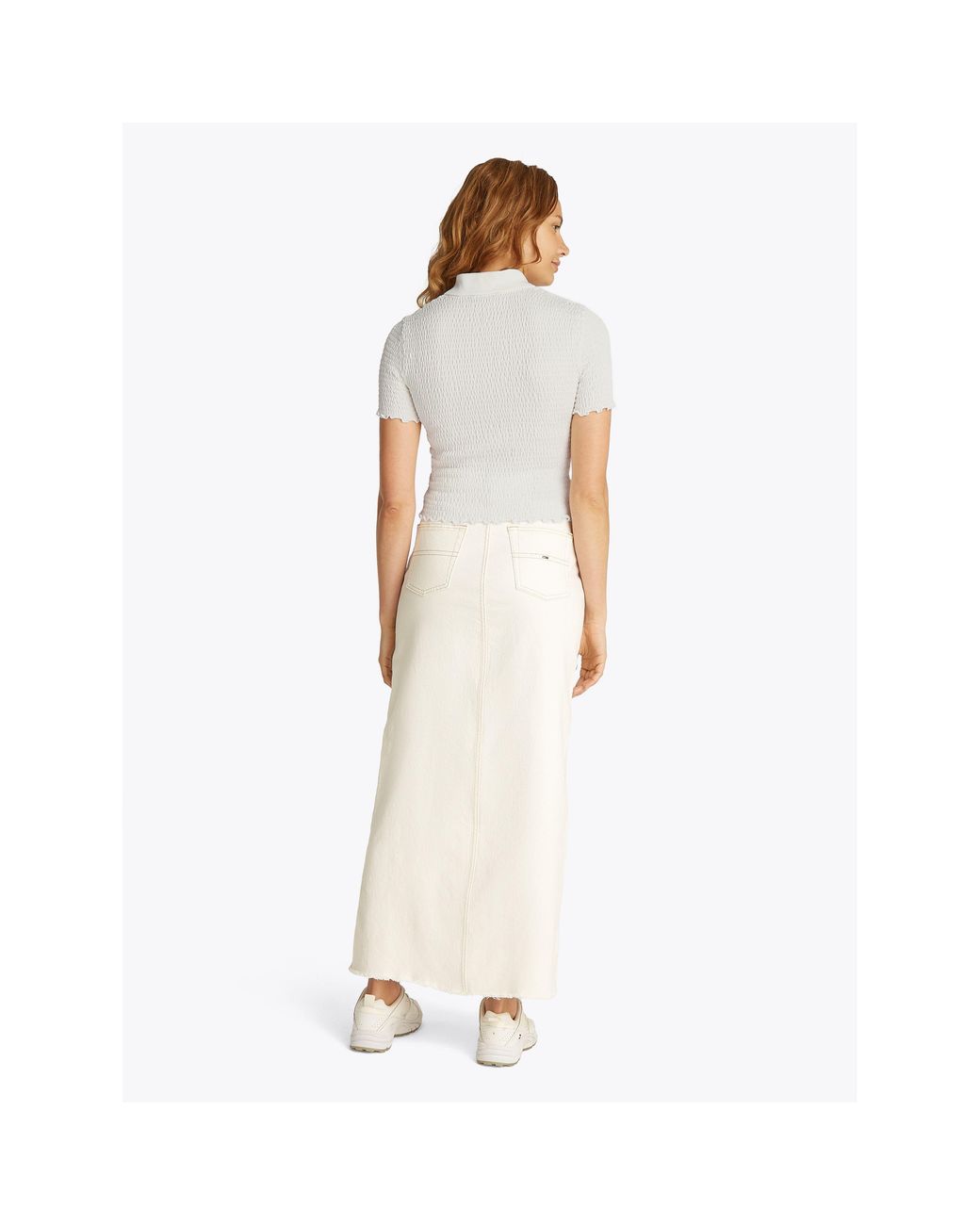 Tommy Hilfiger White Short-Sleeve Polo Shirt