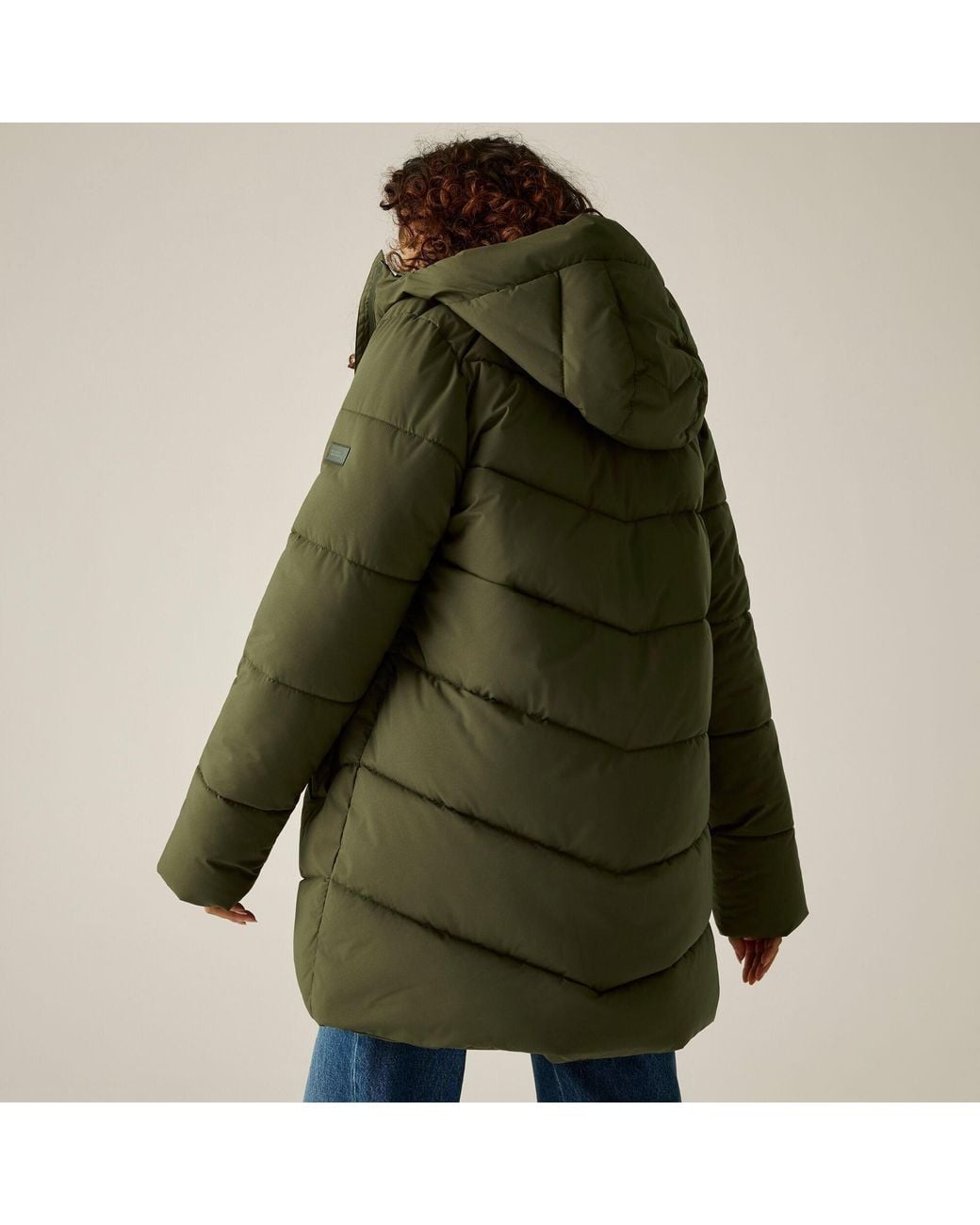 Regatta Green Yasira Waterproof Jacket