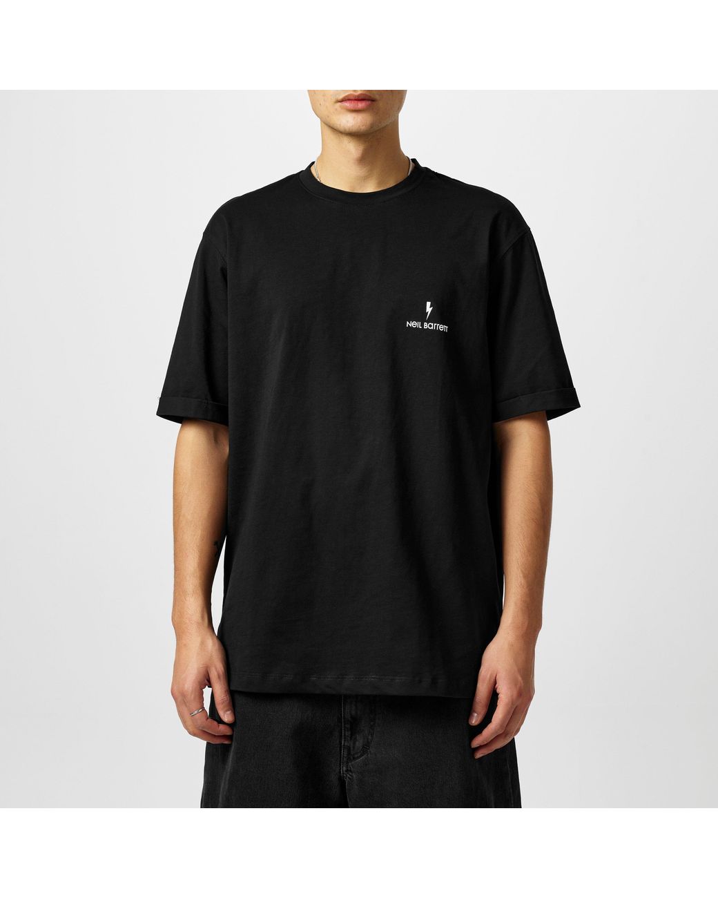 Neil Barrett Black Barrett Co-Ord T-Shirt for men