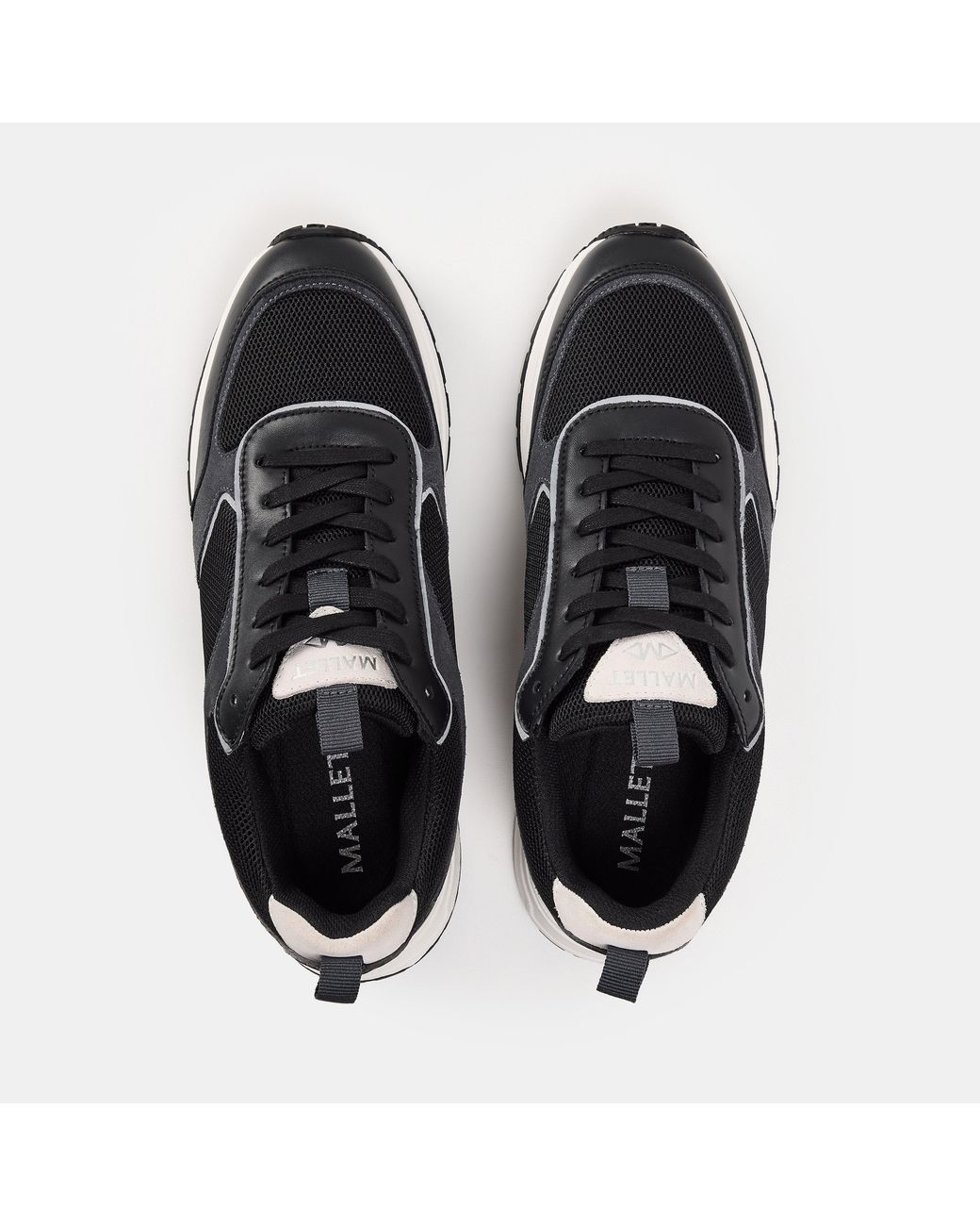 Mallet Blue Bethnal Low-Top Trainers for men