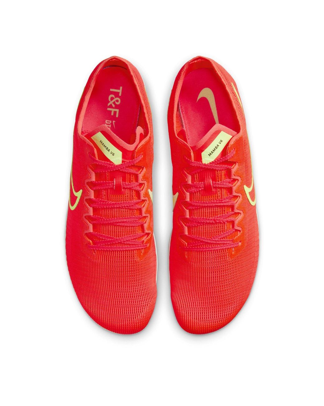 Nike Red Track Running Spikes for men