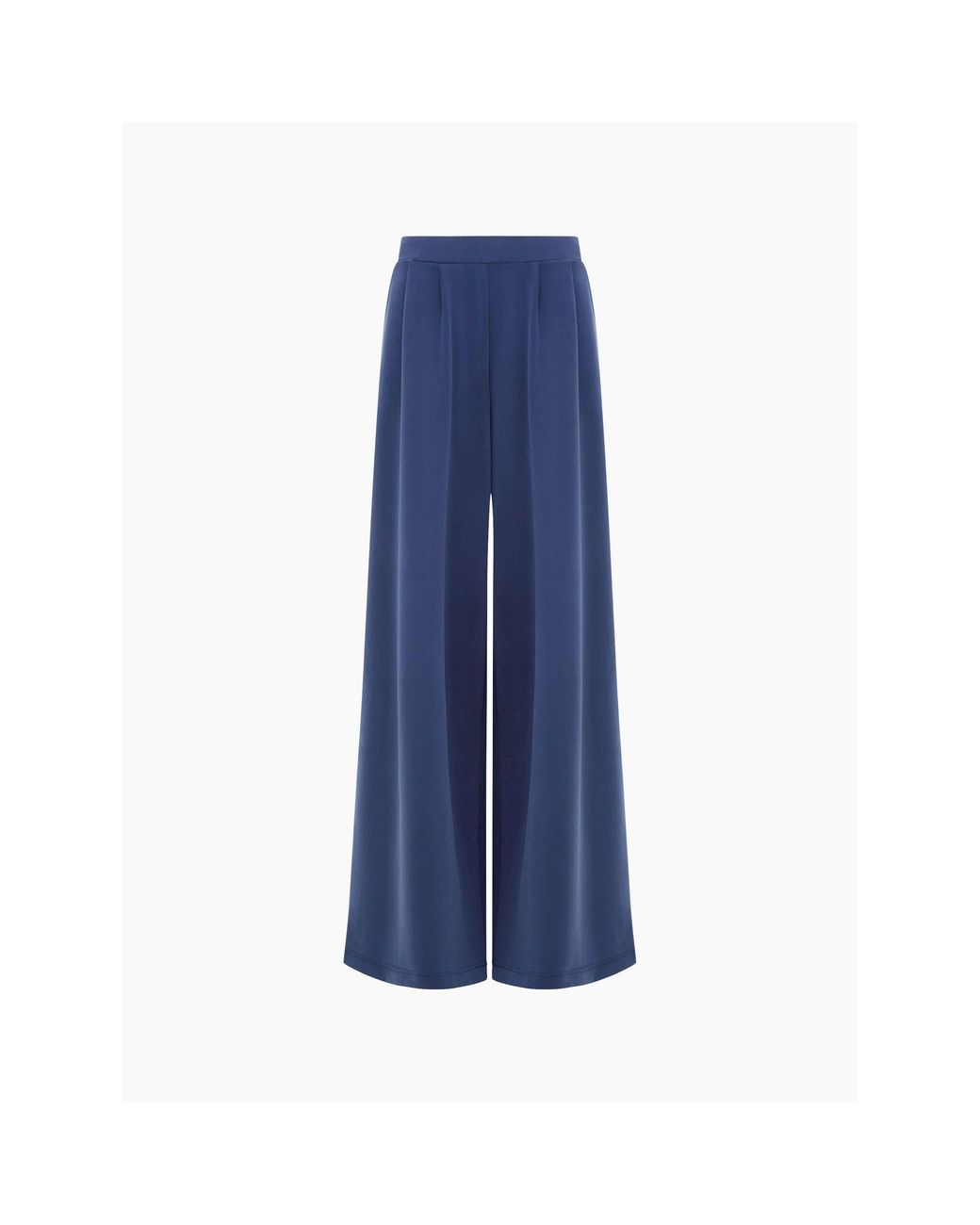 French Connection Blue Wide Leg Trousers