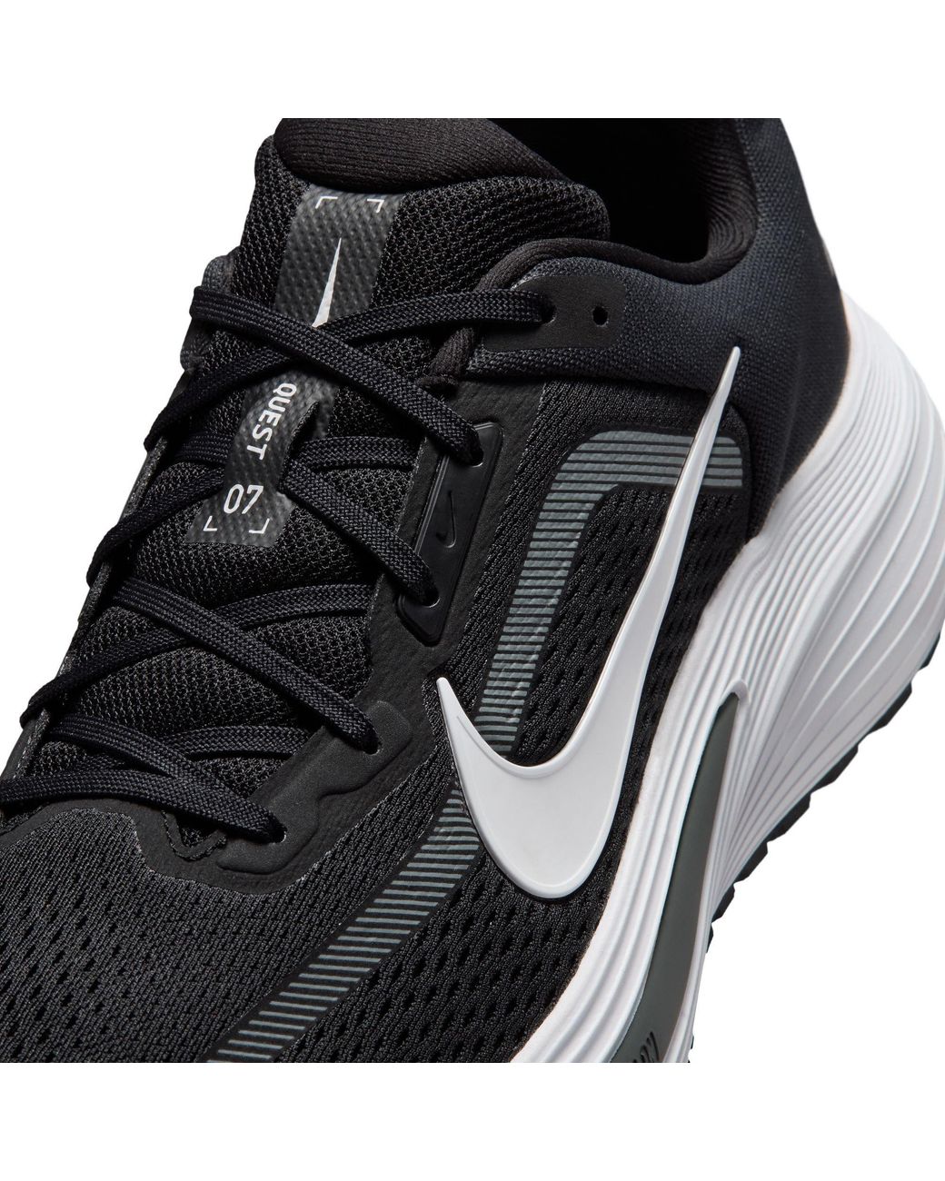 Nike Black Quest 7 Road Running Shoes for men