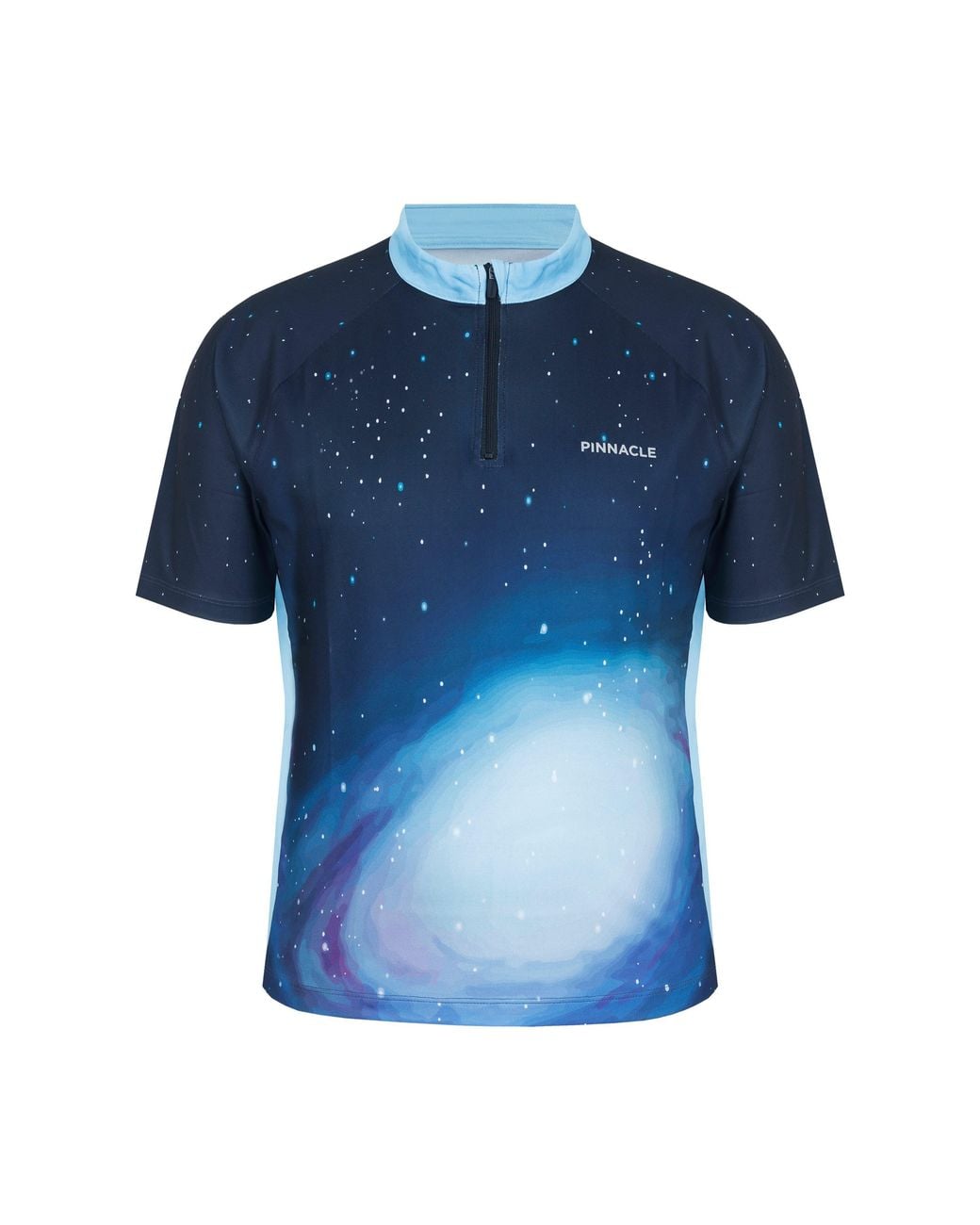 Pinnacle Blue Cycl Zp Top for men