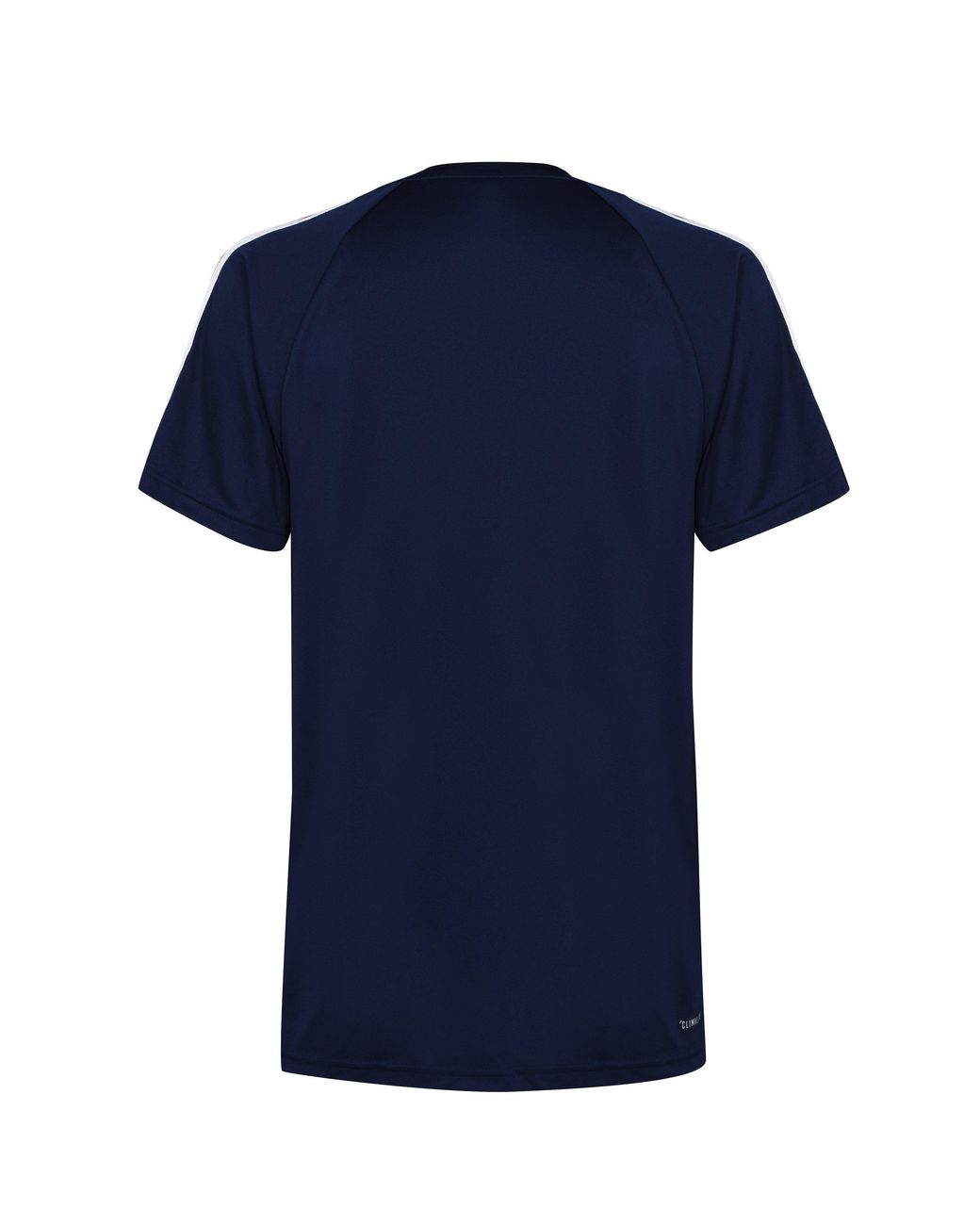 Adidas Blue Classic 3 Stripe Sereno T-Shirt for men