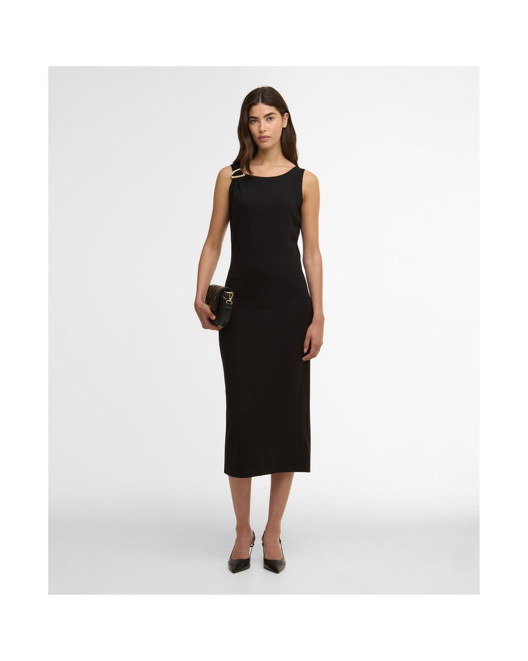 Barbour Black Bodycon Dress