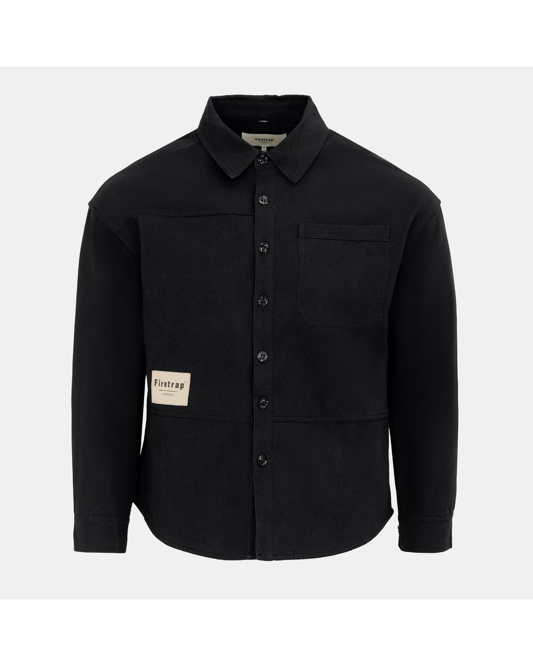 Firetrap Black Heavy Shirt for men