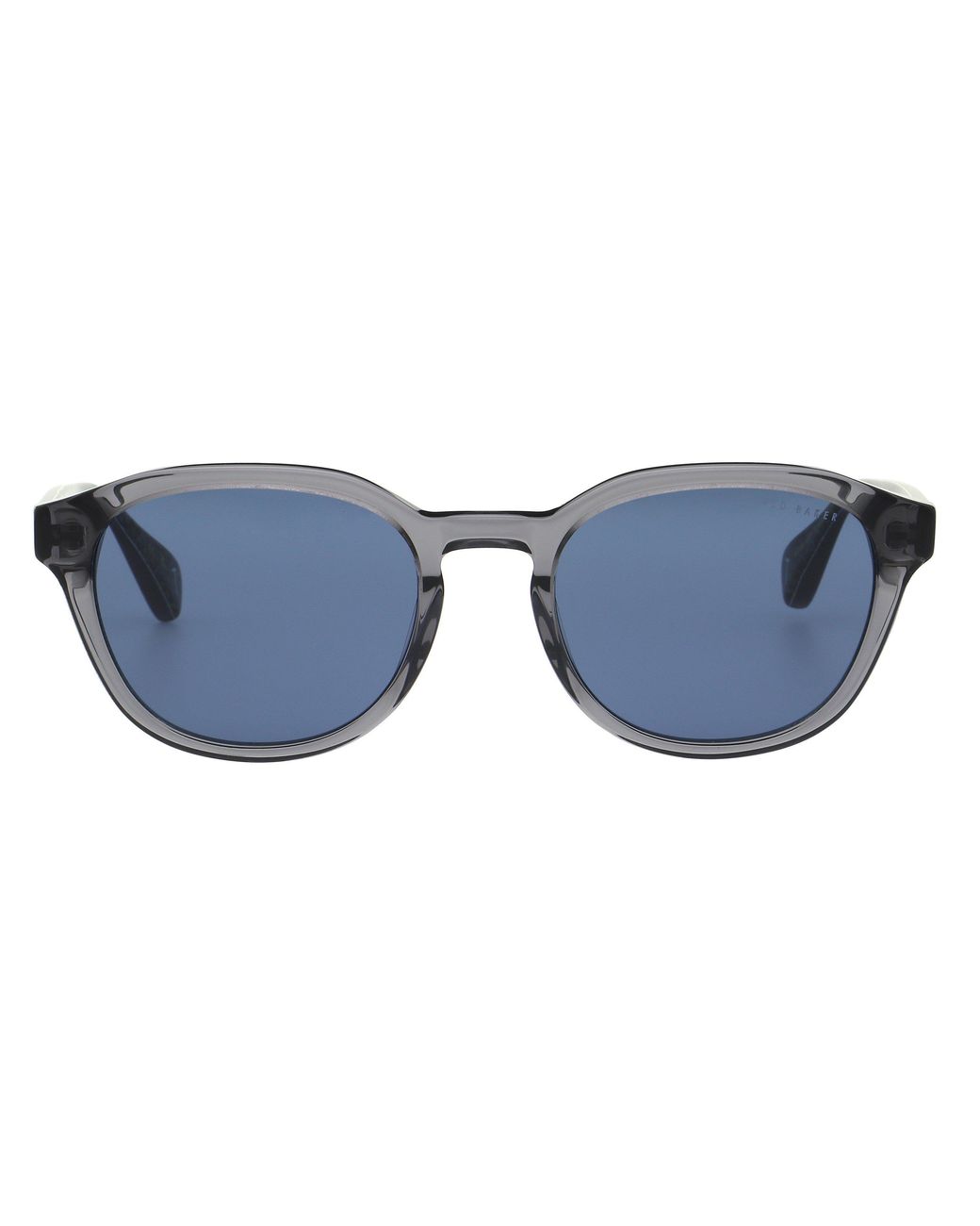 Ted Baker Blue Harrie Round Sunglasses for men