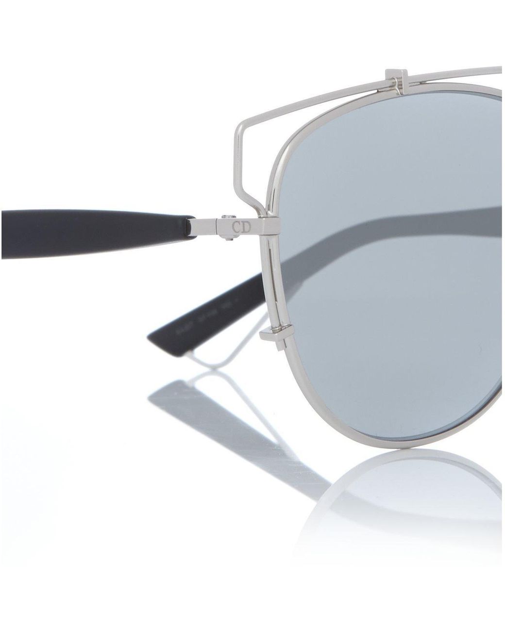 Dior Blue Cd Technologic Rectangle Sunglasses