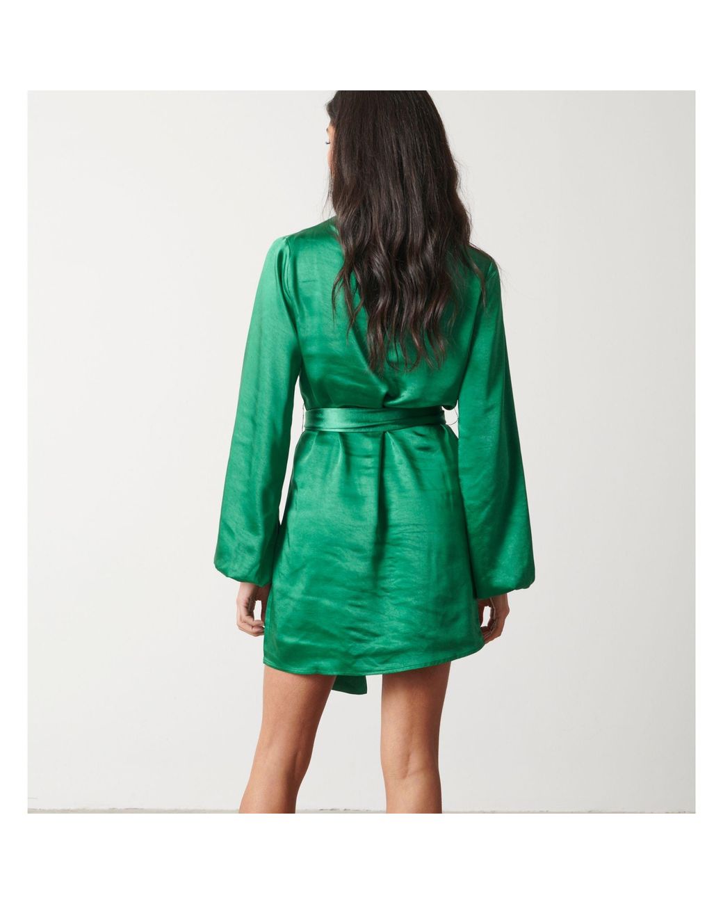 Pretty Lavish Green Maya Mini Dress