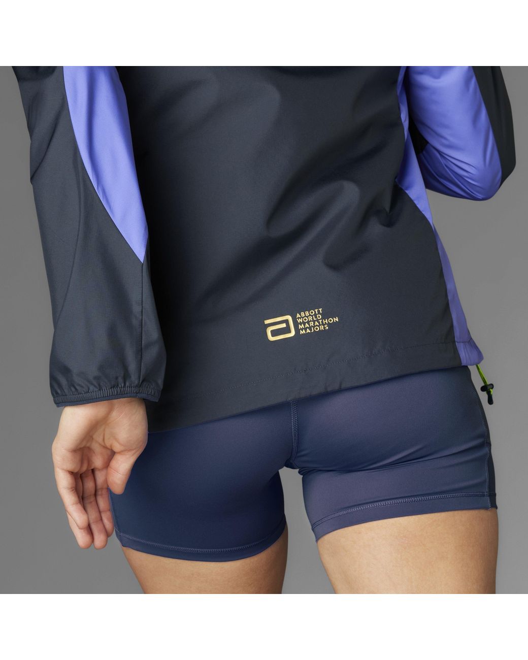 Adidas Blue Performance Running Jacket