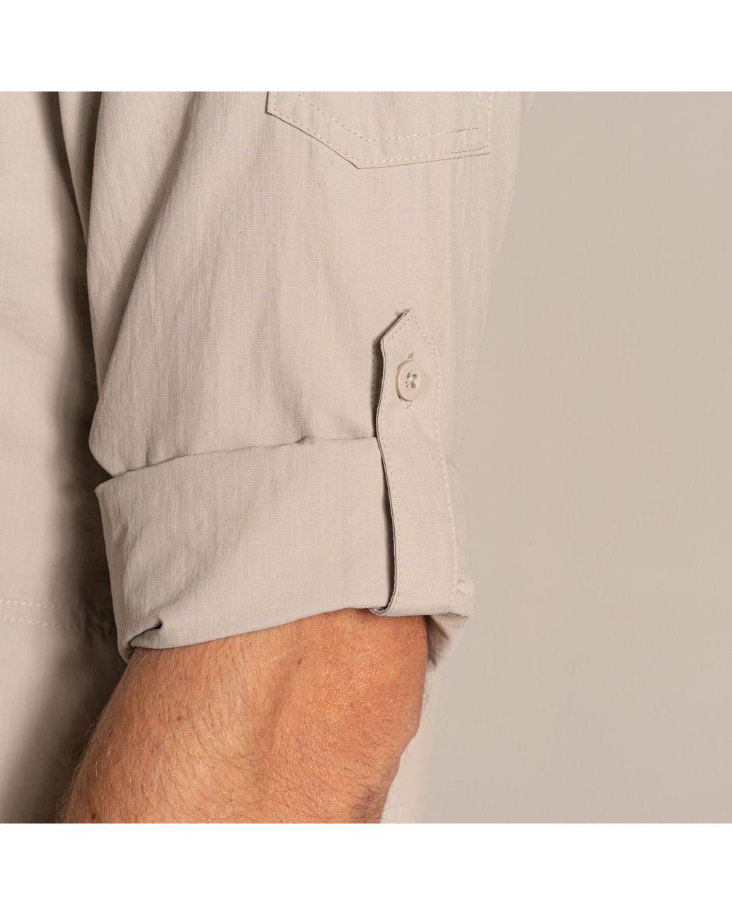 Craghoppers Brown Nosilife Adventure Iii Quick-Drying Shirt for men
