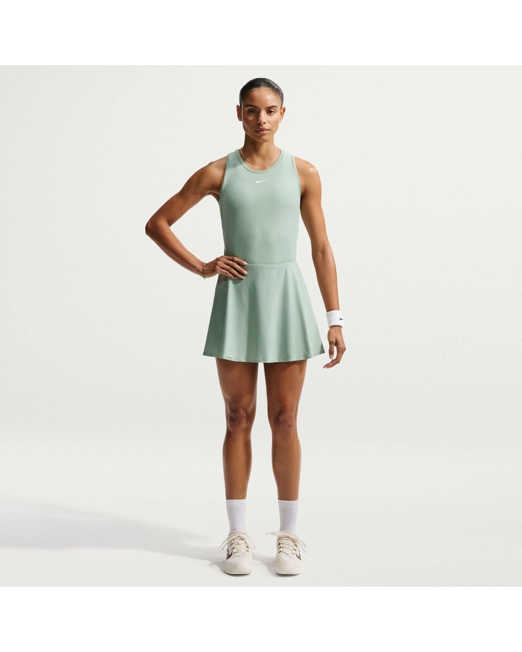Nike Green Court Victory Tennis Tank
