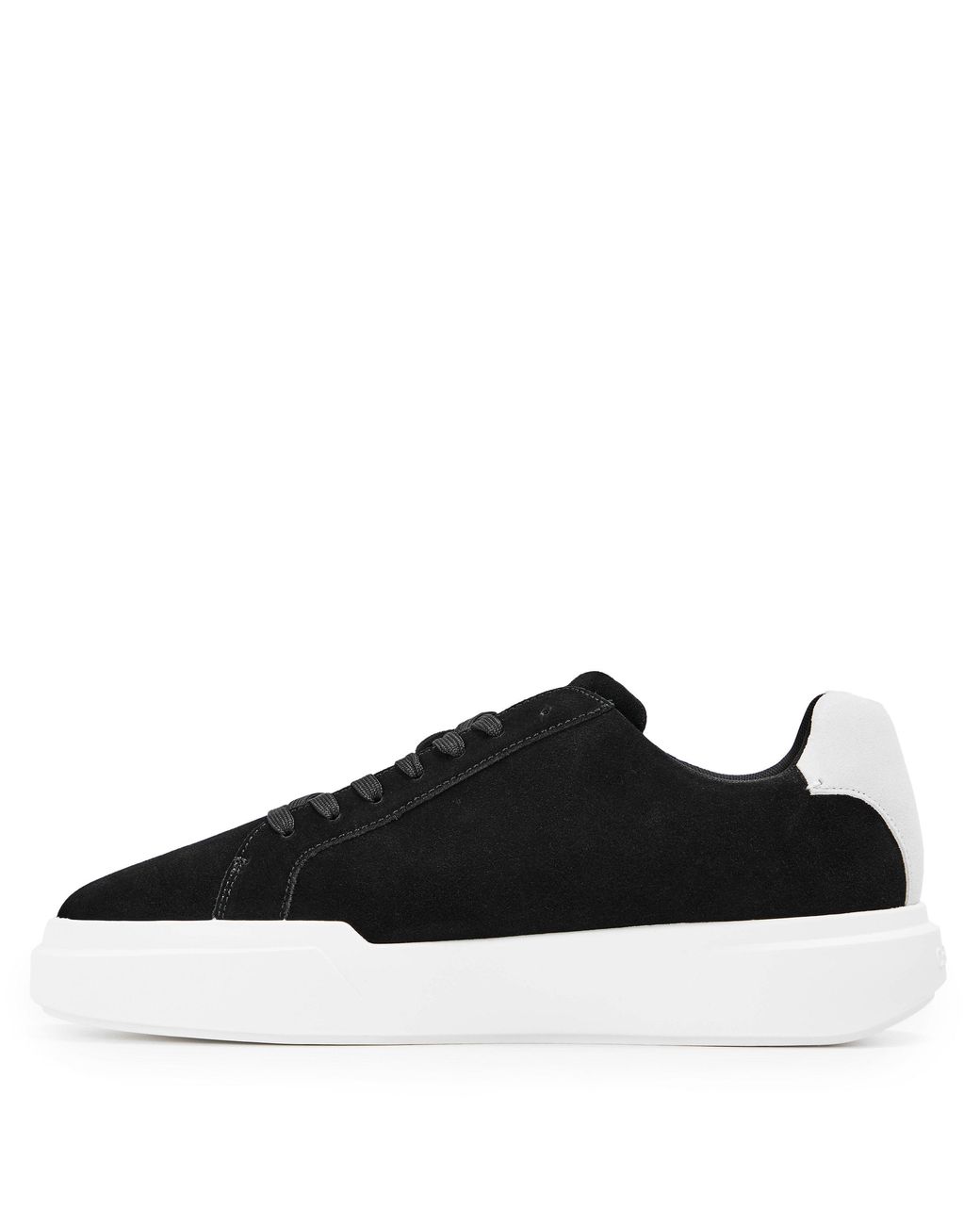 Calvin Klein Black Chunky Cup Low-Top Trainers for men