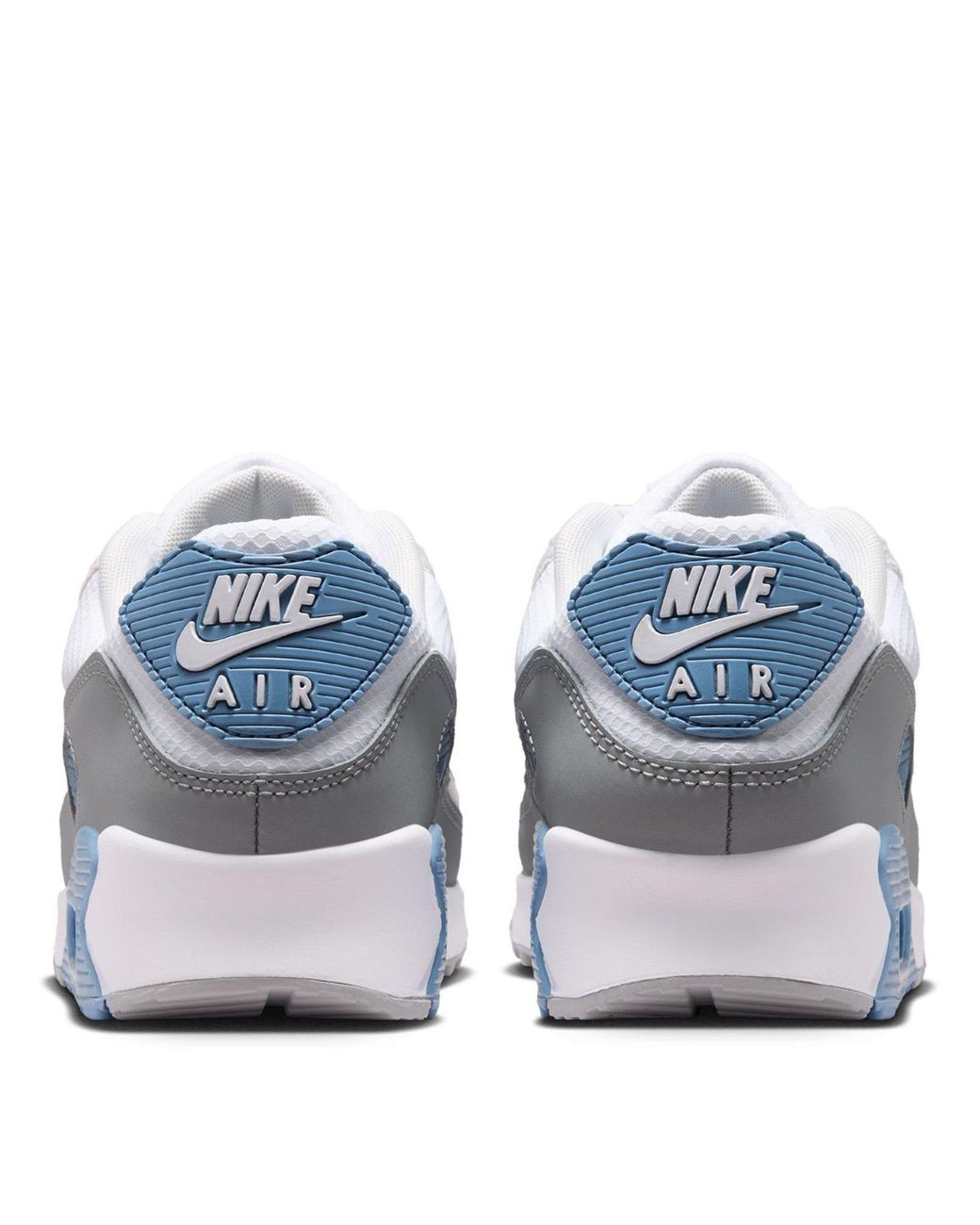 Nike Gray Air Max 90 Shoes for men