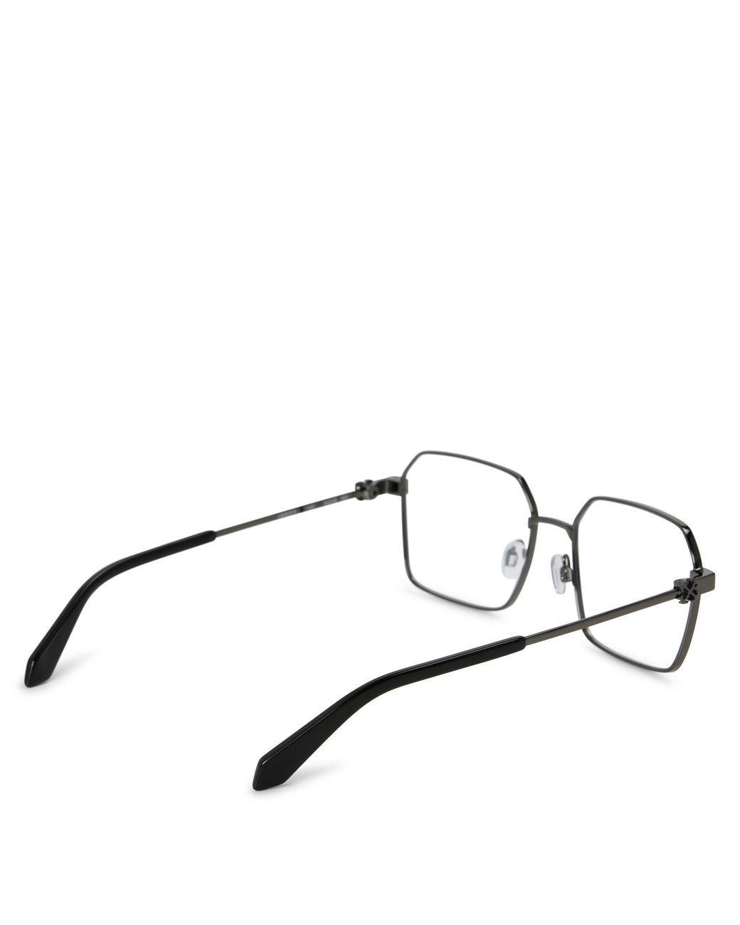 Off-White c/o Virgil Abloh Gray 8Q Round Sunglasses