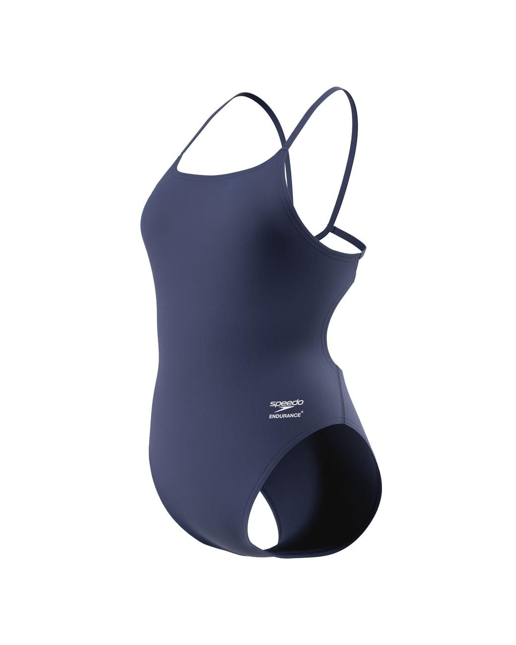 Speedo Blue Endurance X Strappy Back One-Piece Swimsuit