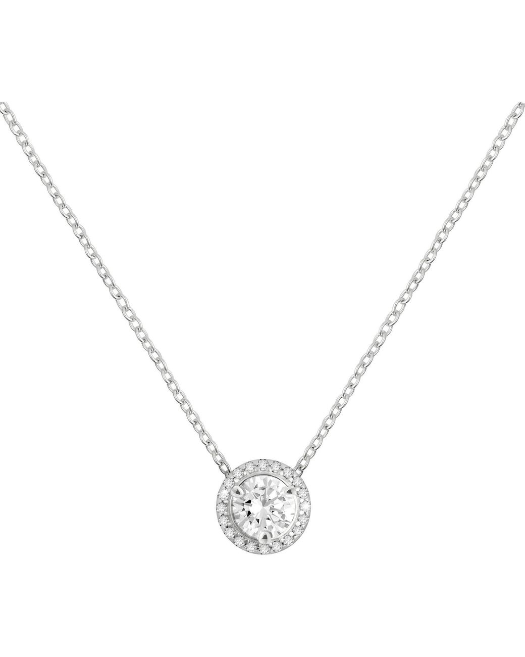 Radley Metallic Sterling Cz Stone Set Necklace