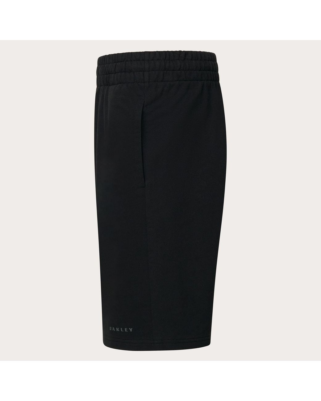 Oakley Black Fleece Jogger Shorts for men