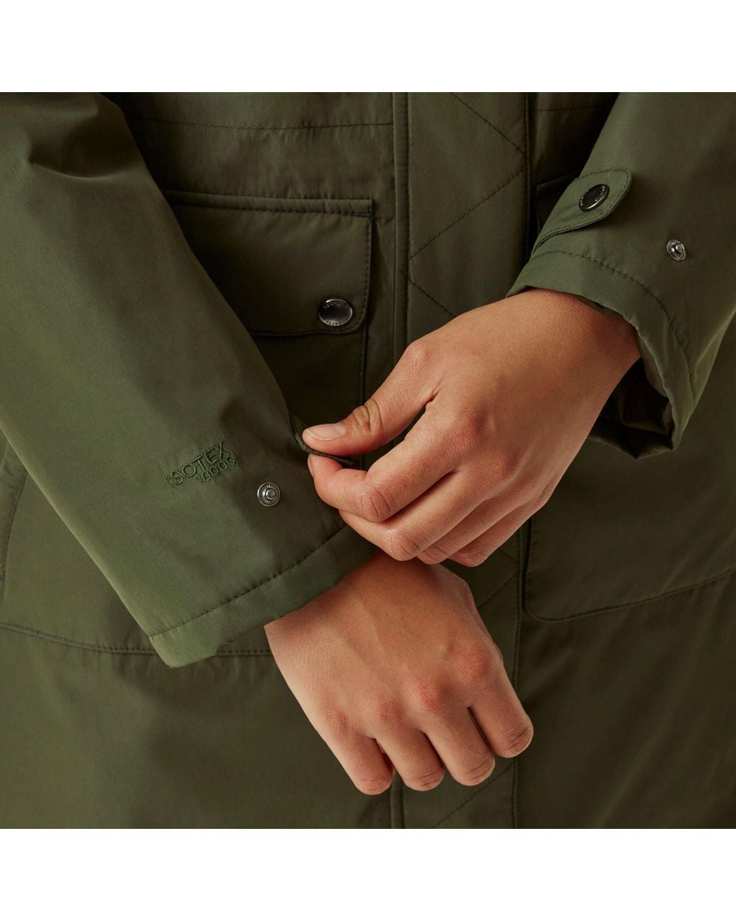 Regatta Green Sabinka Ii Waterproof Jacket